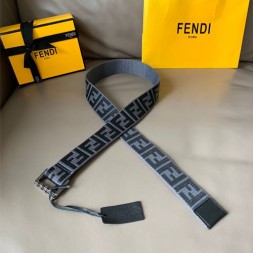 펜디 신상  벨트 FD2225  그레이  은장