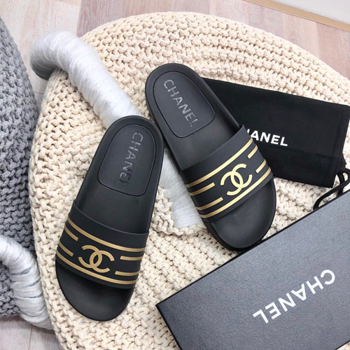 샤넬  신상 슬리퍼 G34217-1  블랙