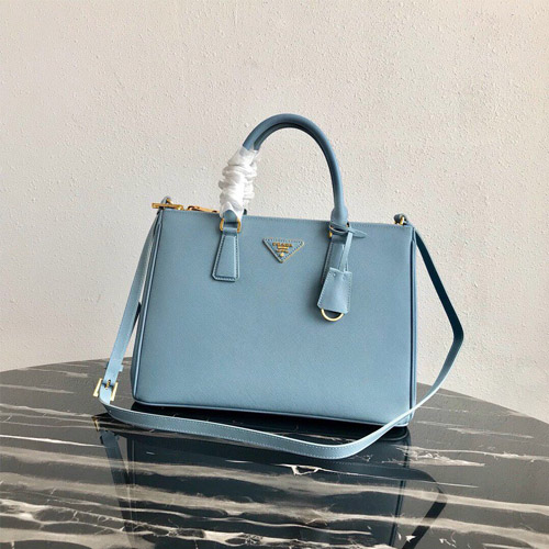 프라다 갤러리아 토트백 1BA274 하늘색