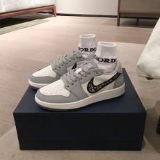 디올&나이키 콜라보 남여공용 디올 에어조던 DN2020 로우탑