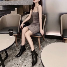 디올 D-SCULPTURE 앵클 부츠 KDI527 블랙