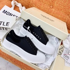 알렉산더 맥퀸  남여공용 스니커즈 586421 블랙