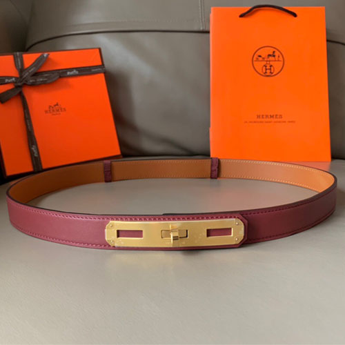 에르메스 신상  벨트 XTY184  레드 금장