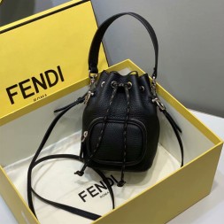 펜디 몬트레조 미니 버킷백 8BS029 블랙