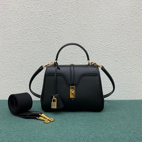 셀린느 WB2 스몰 16백 카프스킨 188003 블랙