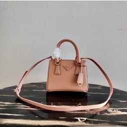 프라다 겔러리아 사피아노 마이크로 백 1BA906 핑크