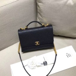 샤넬 코코핸들 리뉴얼 플랩백 AS0305 블랙