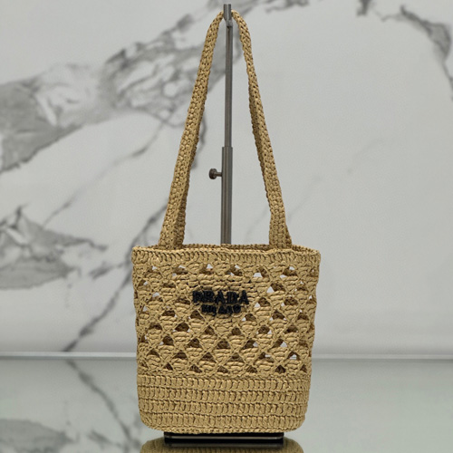 프라다 우븐 패브릭 라탄백 1BG494-1