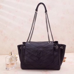 입생로랑 노라타 스몰 숄더백 554284 블랙