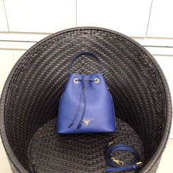 프라다 사피아노 버킷백 1BE032 블루