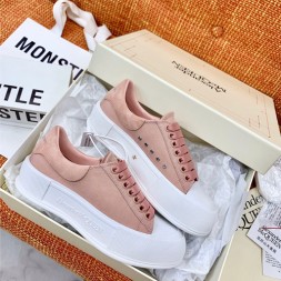 알렉산더 맥퀸  남여공용 스니커즈 586421 핑크