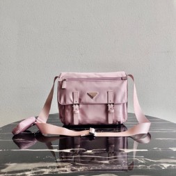 프라다 포코노 나일론 메신저백 1BD953 핑크