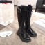 알렉산더맥퀸 신상 하이부츠 586402 블랙