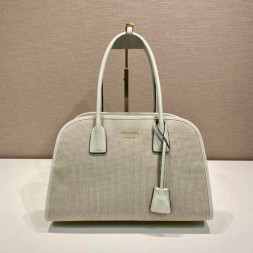 프라다 미디엄 린넨 토트백 1BG572-2
