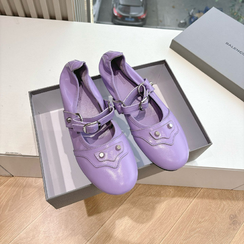 발렌시아가 여성용 플랫 656082-1