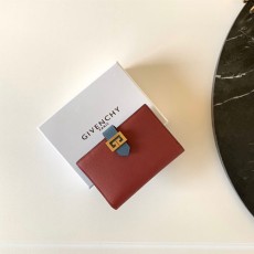 지방시 여성용 신상 GV3 중지갑 GV2697 버건디