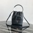 프라다 신상 가죽 버킷백 1BH038 블랙