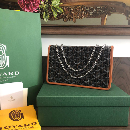 고야드 알렉상드르 트로아 퀄팅 체인백 241550 브라운