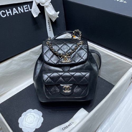 샤넬 Daum 미니 백팩 AS1371 블랙