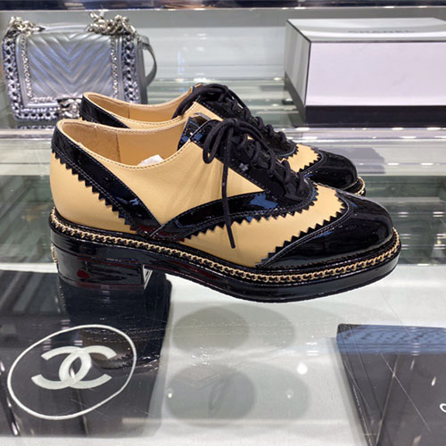 샤넬 신상 레이스업 G34115 베이지