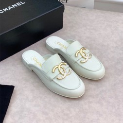 샤넬  신상 슬리퍼 G34219 화이트