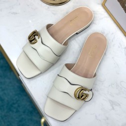 구찌 여성용 신상 슬리퍼 620324 화이트