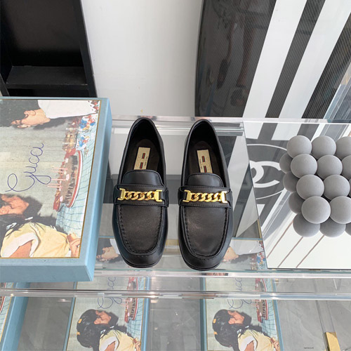 구찌 여성 로퍼 621166 블랙