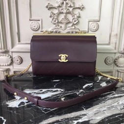 샤넬 신상 플랩백 A57086 다크레드