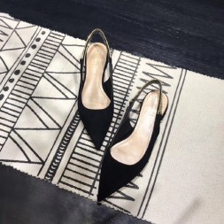 디올 여성용 신상 플랫 M50057