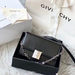 지방시 복스 가죽 스몰 4G 체인백 BB2013 블랙