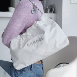  샤넬 23FW 22백 호보백 AS4486 화이트