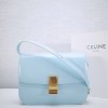 셀린느 클래식 박스백 미듐 164173 하늘색