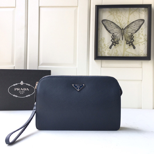 프라다 사피아노 클러치백 2VF056 네이비