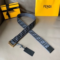 펜디 신상  벨트 FD2225  그레이  금장