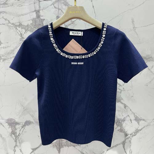 미우미우 여성용 반팔 MIU0050