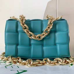 보테가 체인 카세트 백 631421 하늘색