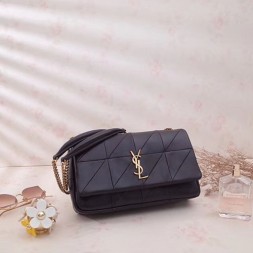 입생로랑 신상 패치워크 미듐 제이미백 515821 블랙 금장