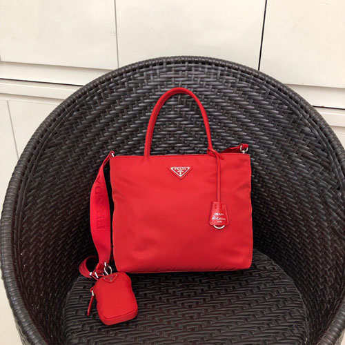 프라다 테수토 쇼핑 토트백 1BG320 레드