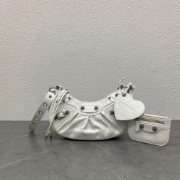 발렌시아가 르 카골 XS 숄더백  59007 화이트