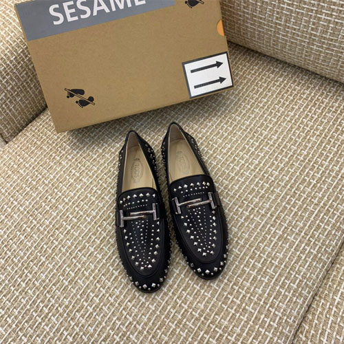 토즈 여성용 신상 로퍼 TS659336 블랙