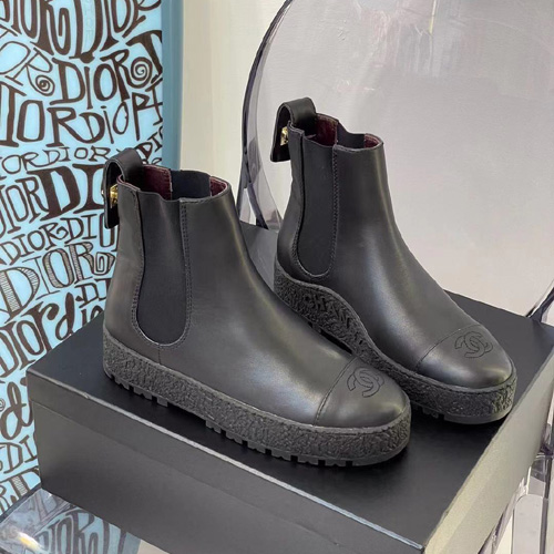 샤넬 신상 앵글부츠 G34358 블랙