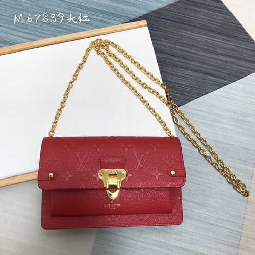 루이비통 바뱅 체인 월렛 M67839 레드