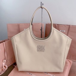 미우미우 아이비 레더 토트백 5BG276-1