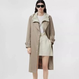 버버리 신상 여성용 트렌치코트 80019187 베이지