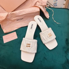 미우미우 신상 슬리퍼 57237-5