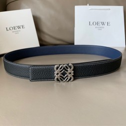 로에베 신상 양면용벨트  LW-6307  블랙  은장