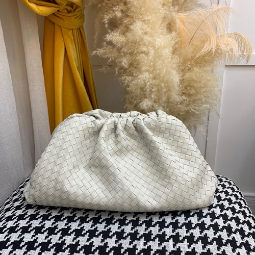 보테가 아몬드 라지 파우치 작은패턴 576175-1