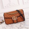 구찌 GG 마몽] 스몰 숄더백 443497 브라운