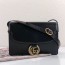 구찌 스몰 가죽 숄더백 ‎589474 블랙