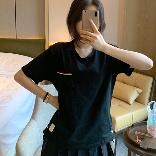 톰브라운 남여공용 티셔츠 TB8712 블랙